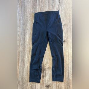 Lululemon Speed Up Leggings crops Size 4